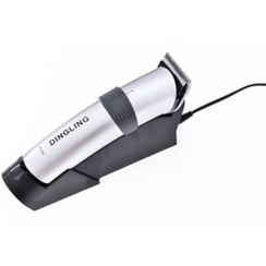 تصویر ماشین اصلاح موی برقی RF-609 نقره‌ای با ابعاد 17x 4.8x 4 سانتی‌متر برند dingling Electric Hair Clipper RF-609 sliver 17x 4.8x 4cm