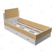 تصویر تخت یک نفره ام دی اف مدل B103 