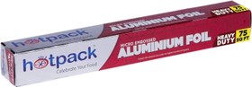 تصویر فویل آلومینیومی هات پک، برجسته - 75 فوت مربع - ارسال 20 روز کاری Hotpack Aluminium Foil, Embossed - 75 Sqft