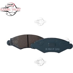 تصویر لنت ترمز جلو پژو 206 تیپ ۲ آسیمکو 7751 Asimco brake pad 206 tip 2