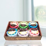 تصویر بوگیر دستشویی آلاس(طرح هوم فرش) بسته 12عددی 