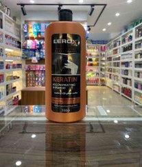 تصویر شامپو 550م کراتین اسیب دبده لروکس 