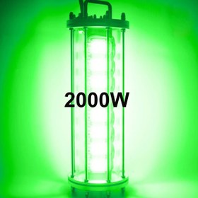 تصویر لامپ صیادی زیرآبی |رنگ سبز|1000 و 2000 وات |با 6 ماه گارانتی 