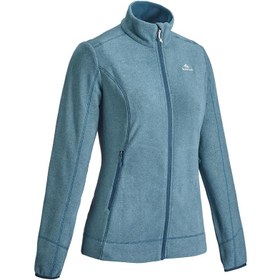 تصویر کاپشن پلار تمام زیپ کچوا مدل MH120 QUECHUA Fleece Polaire MH120 Full zip