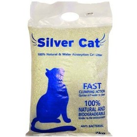 تصویر خاک گربه سیلور کت Silver Cat Litter