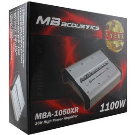 تصویر آمپلی فایر ام بی آکوستیک مدل MBA-1050XR ا MB Acoustics MBA-1050XR Car Amplifier MB Acoustics MBA-1050XR Car Amplifier