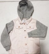 تصویر سویشرت بچگانه لوپیلو کلاه دار رنگ سرمه ای طوسی 