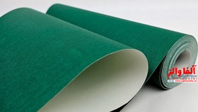 تصویر کاغذ دیواری سبز درباری سبز یشمی 
