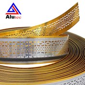 تصویر لبه چلنیوم طلایی 9 سانت سوپر ساید لایت – Channeliume Letter 