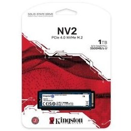 تصویر اس اس دی کینگستون مدل NV2 M.2 NVMe Gen4 ظرفیت 1 ترابایت Kingston NV2 1TB M.2 2280 NVMe Gen4 Internal SSD