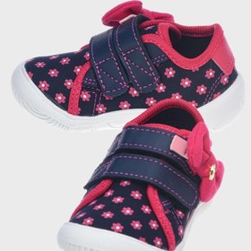 تصویر کفش ورزشی بچگانه با چسب ولکرو و لبه کوتاه برند klin Kids Velcro Low Top Sneakers