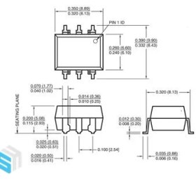 تصویر MOC3052-S SMD-6 Gull Wing 