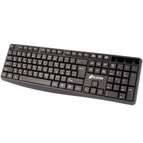 تصویر موس و کیبورد بی سیم الون مدل WK800 ELEVEN WK800 Wireless Keyboard and Mouse