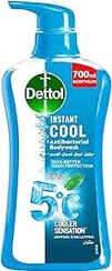 تصویر ژل دوش خنک و مایع شستشوی بدن Dettol برای محافظت موثر از میکروب و بهداشت شخصی (محافظت در برابر 100 میکروب بیماری زا)، عطر منتول و اکالیپتوس، 700 میلی لیتر - ارسال 20 روز کاری ا Dettol Cool Shower Gel and Body Wash Liquid For Effective Germ Protection & Personal Hygiene (Protects Against 100 Illness Causing Germs), Menthol and Eucalyptus Fragrance, 700ml Dettol Cool Shower Gel and Body Wash Liquid For Effective Germ Protection & Personal Hygiene (Protects Against 100 Illness Causing Germs), Menthol and Eucalyptus Fragrance, 700ml