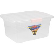 تصویر ظرف نان ناصر پلاستیک مدل 220 | بی رنگ | 