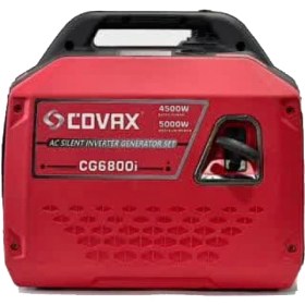تصویر موتور برق بنزینی کواکس 5 کیلووات مدل CG6800I سایلنت 