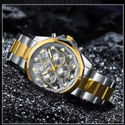 تصویر ساعت مچی مردانه ریوارد مدل 812052 بند استیل سه موتوره 