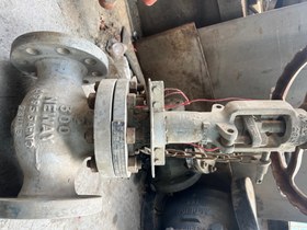 تصویر شیر کشویی 2 اینچ کلاس 300 از جنس DATE HF STEM F53 SEAT HF BODY A9955A GATE VALVE 2" # 300 STEM F53 SEAT HF BODY A9955A DATE HF