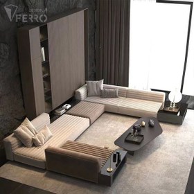 تصویر مبل راحتی ال مدل سوفیا 