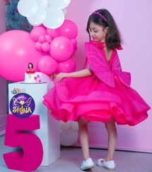 تصویر پیراهن مدل پروانه 