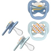 تصویر پستانک 0-6 ماه دکتر براونز مدل Advantage 12002 مجموعه 2 عددی Dr. Brown’s Advantage Pacifier 0-6 Months Model 12002 (2-Pack)