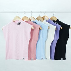 تصویر تاپ فانریپ یقه ۵ سانتی مدل ZARA بسته ۶ عددی 