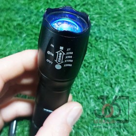 تصویر چراغ یووی پلیسی برای تشخیص سنگ های معدنی Police UV light