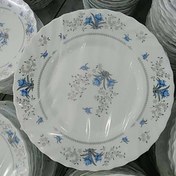 تصویر سرویس غذاخوری آرکوپال کد ۱۰۱۰۲۱ رنگ آبی ۱۲۰ تکه 