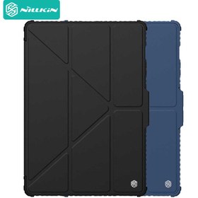 تصویر کیف کلاسوری نیلکین مدل Camshield Bumper مناسب برای تبلت سامسونگ Galaxy Tab S9 (Flip Folding) Nillkin Camshield Bumper for Samsung Galaxy Tab S9 Flip Folding