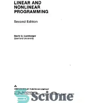 خرید و قیمت دانلود کتاب Linear And Nonlinear Programming - برنامه نویسی ...