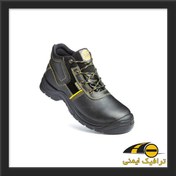 تصویر کفش ایمنی تایگر مشکی-زرد 