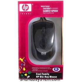 تصویر ماوس wired مدل HP mouse hp model 1200dpi