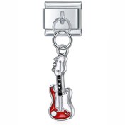 تصویر چارم آویزی گیتار برقی ایتالیایی 