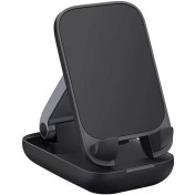 تصویر پایه نگهدارنده گوشی موبایل بیسوس مدل BS-HP008 Baseus Seashell Series Folding Phone Stand (with Mirror) B10551501511-00