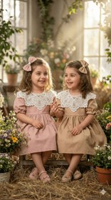 تصویر پیراهن دخترانه کد ۱۰۱۳ 