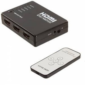 تصویر سوییچ HDMI پنج پورت با کنترل 