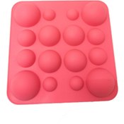 تصویر قالب سیلیکونی نیمکره میکس 