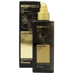 تصویر روغن مو فرامسی مدل آرگان framesi morphosis sublimis pure oil 