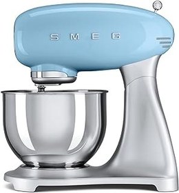 تصویر SMEG SMF01PBUK 50S MIXER ASSOMES - آبی پاستیل Smeg Smf01pbuk 50s Retro Stand Mixer - Pastel Blue