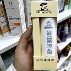 تصویر پرایمر سیلیکونی مات کننده قوی آرایش ال ای L.A Silicon Primer Control Sebum 