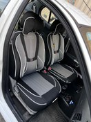 تصویر روکش صندلی پژو ۴۰۵ مدل گوچی برزنتی با پد گودی کمری 