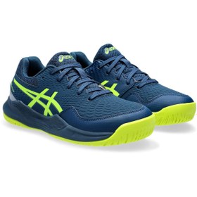 تصویر Gelresolution 9 Gs کفش تنیس آبی روشن کودک مردانه و زنانه بزرگ اسیکس Asics 