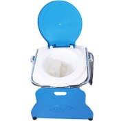 تصویر توالت فرنگی تاشو سینکو مدل WALLED - چند رنگ 