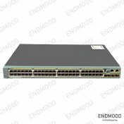 تصویر سوئیچ شبکه سیسکو 48 پورت مدل WS 2960S 48LPS L استوک Cisco Switch WS 2960S 48LPS L stock