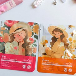 تصویر ماسک ورقه ای صورت 