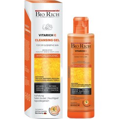 تصویر ژل شستشو صورت ویتامین سی BIO RICH Bio Rich Vitamin C Facial Cleansing Gel 250ml