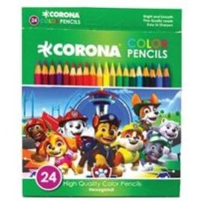 تصویر مداد رنگی 24 رنگ کرونا 