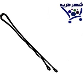 تصویر سنجاق موی سر مشکی 