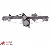 تصویر شیشه بالابر جلو چپ برقی شرکتی ایساکو کد 2170109201 مناسب برای رنو ال 90 