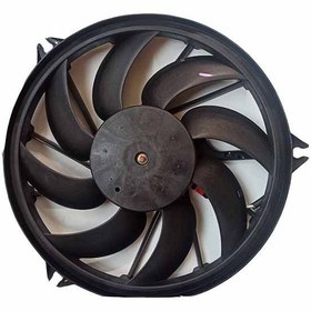 تصویر مجموعه موتور فن کامل 206 (باقاب و پروانه) عظام 